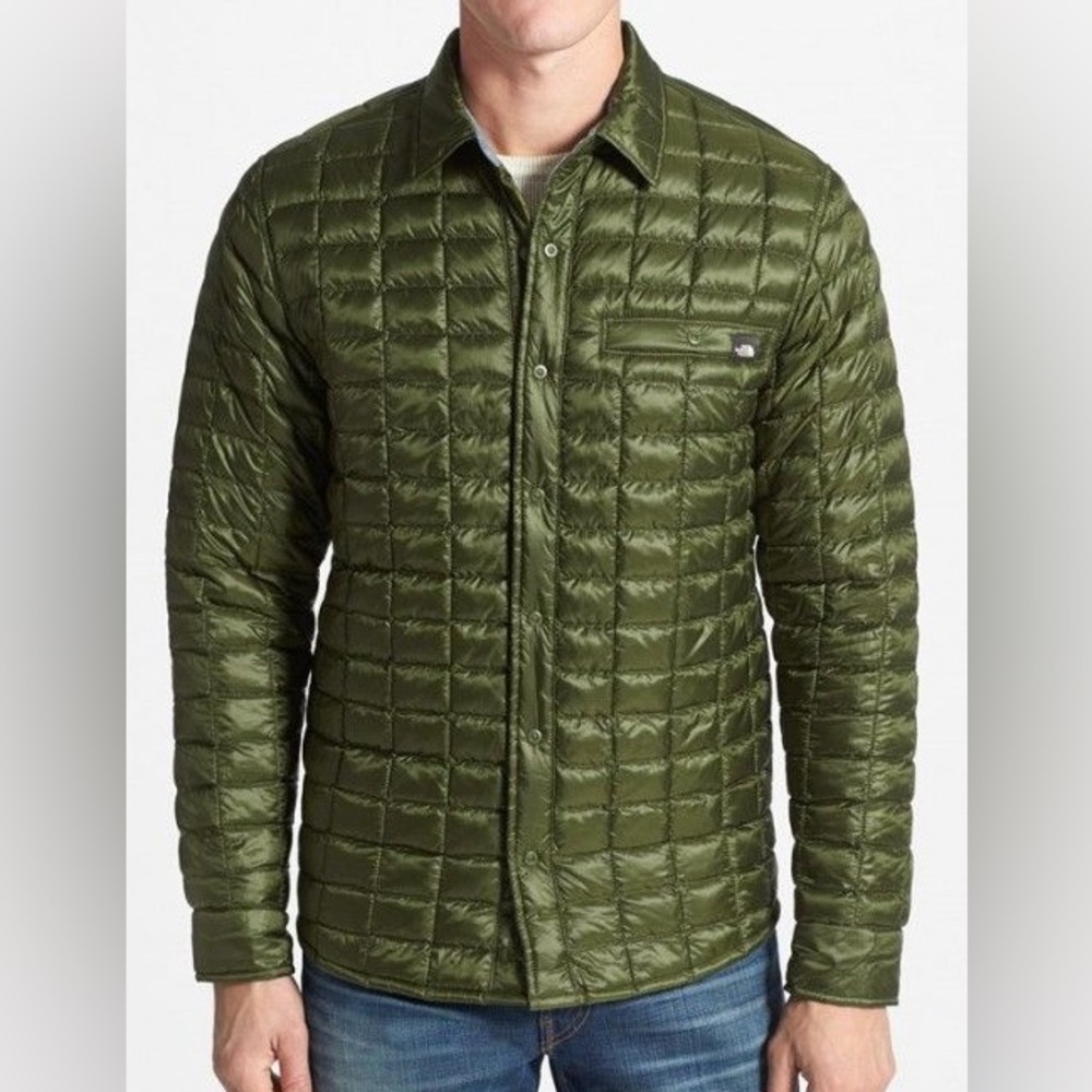 The North Face Men's ThermoBall Eco Shirt Jacket in green